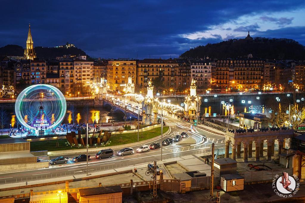 Luminoso Atico En San-Sebastian Apartment San Sebastian Bagian luar foto